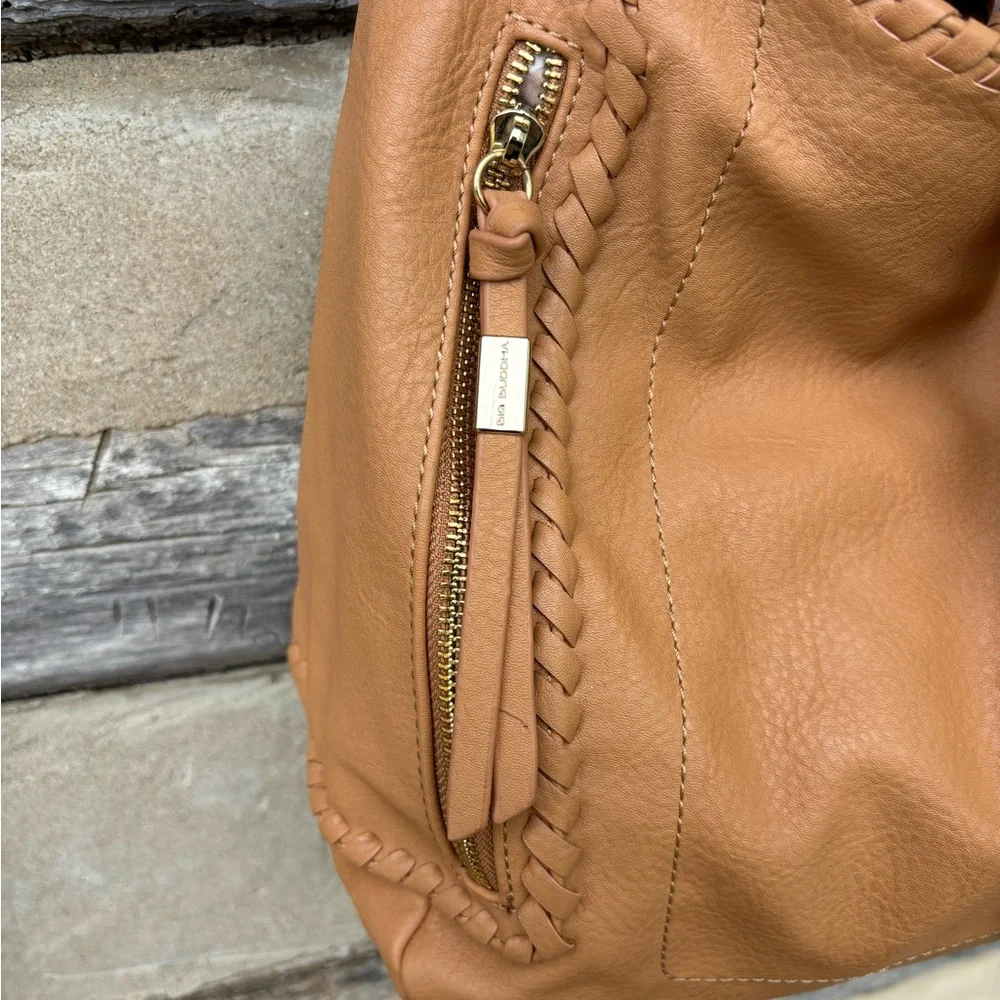 Big Buddha Camel Color Soft Leather Like Shoulder/Satchel